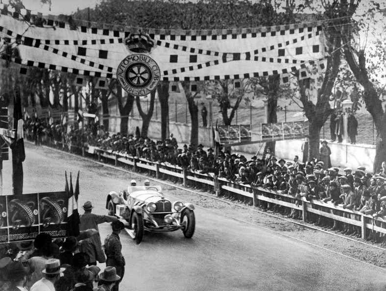 Caracciola i Mille Miglia 1931