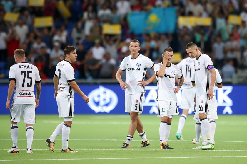 Legia - Astana drugie rozdanie. Mistrz Polski gra o marzenia