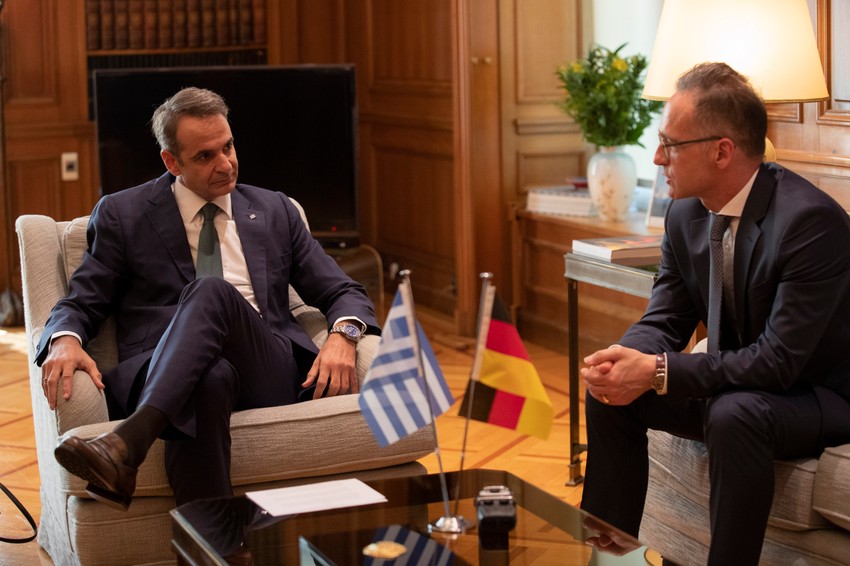 Kirijakos Micotakis i Hajko Mas