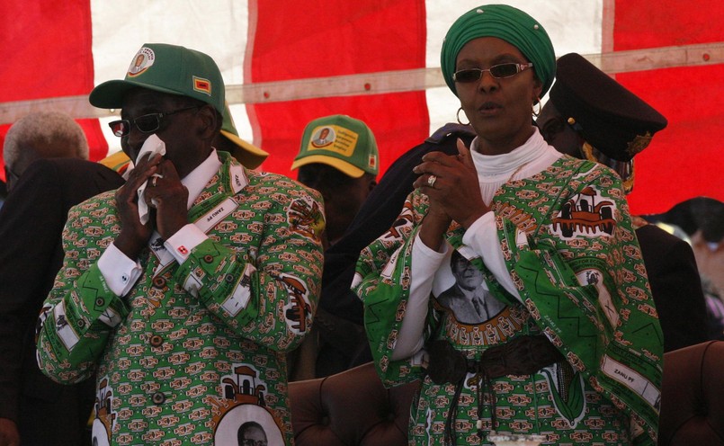 Robert i Grace Mugabe