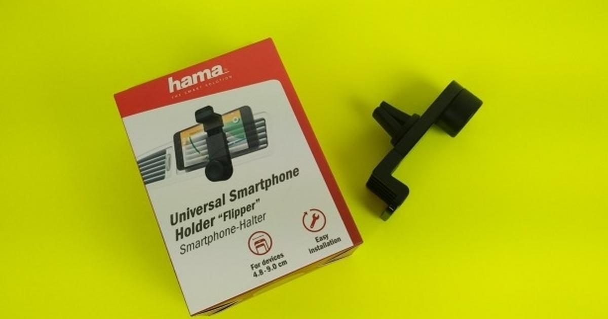 Hama Flipper: Handy-Halterung fürs Lüftungsgitter im Test | TechStage