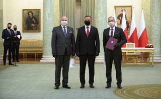 Prezydent powołał Zbigniewa Raua na szefa MSZ i Adama Niedzielskiego na szefa MZ
