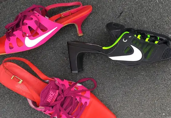 Buty Nike na szpilkach? Upcycling pozwala na wszystko