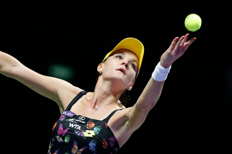 Agnieszka Radwańska przykuwa uwagę nową sukienką. Co ona na siebie włożyła?