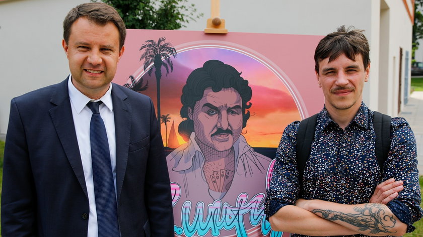 Powstanie mural Krzysztofa Krawczyka w Opolu. Autorem zwycięskiego projektu jest Bruno Neuhamer
