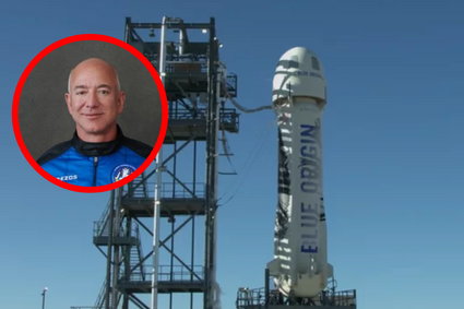 Jeff Bezos poleciał w kosmos. Tak wyglądał lot i lądowanie New Shepard