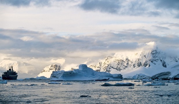 Antarktik, ilustracija