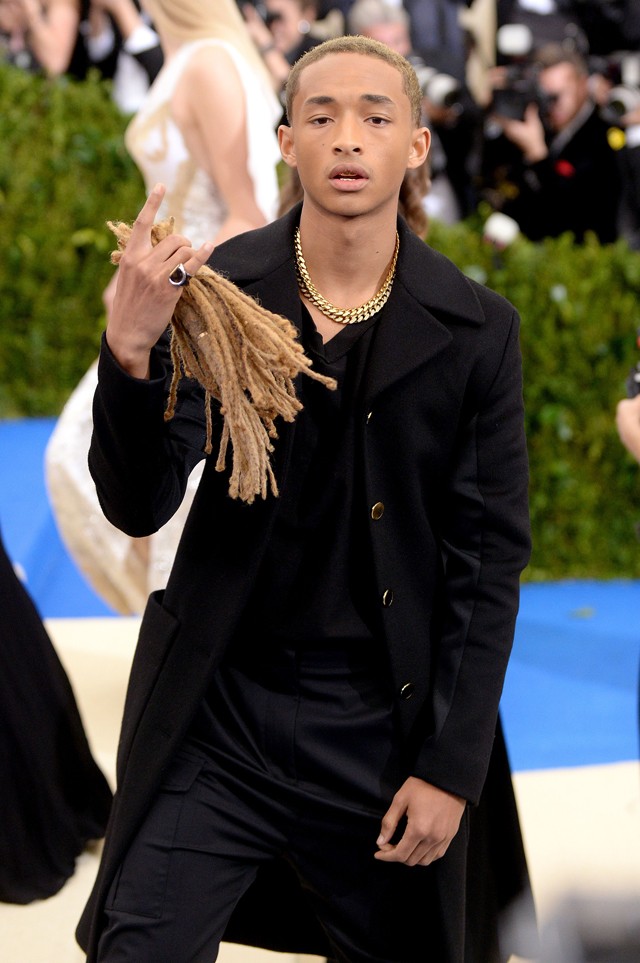 Jaden Smith raszta Met gála