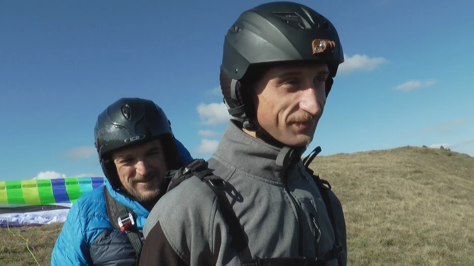 Marko Poledica na paraglajdingu