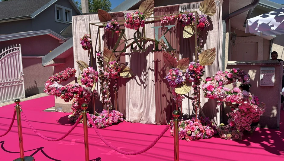 Dekoracija za svadbu Zorice i Kemiša