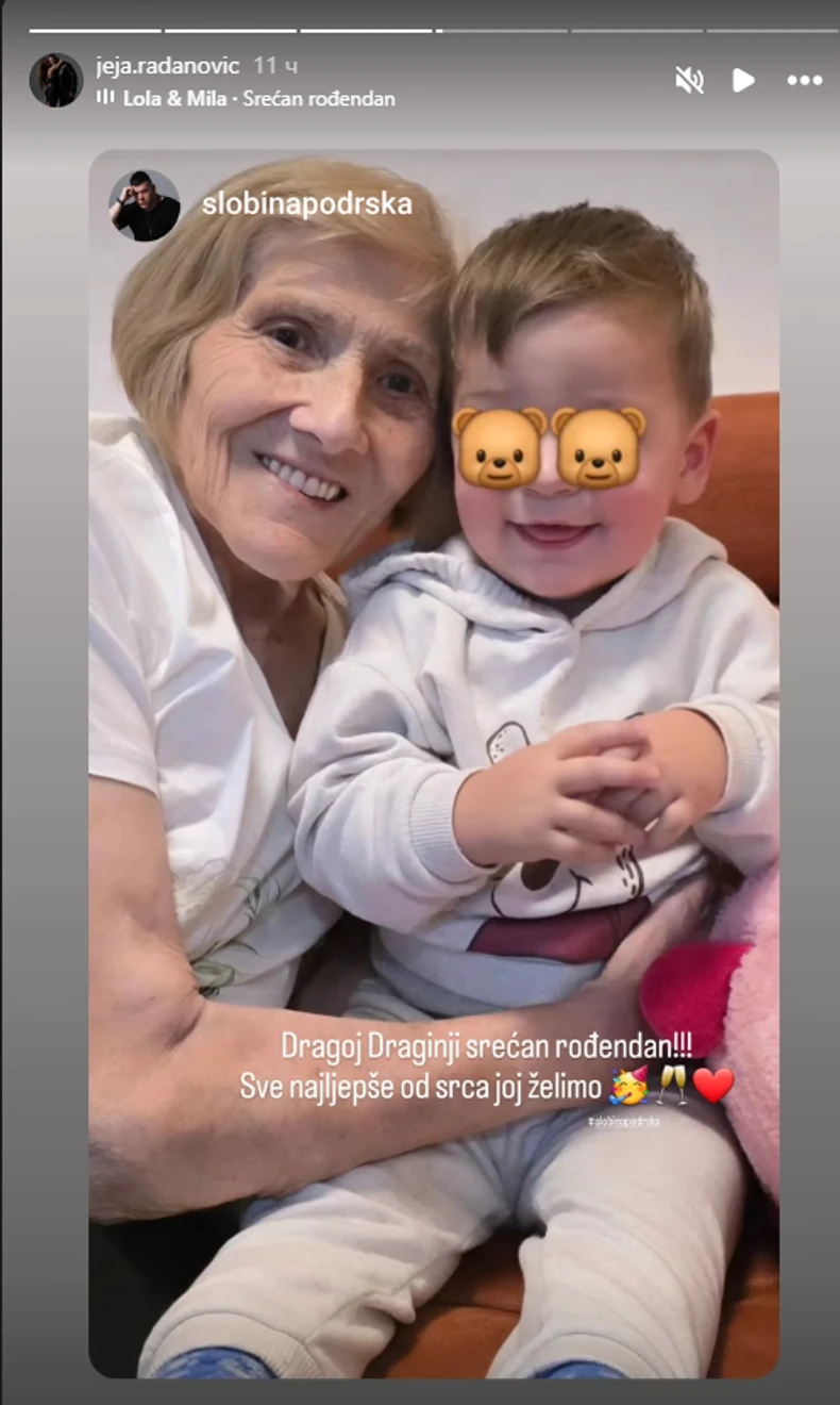 Majci Slobe Radanović rođendan