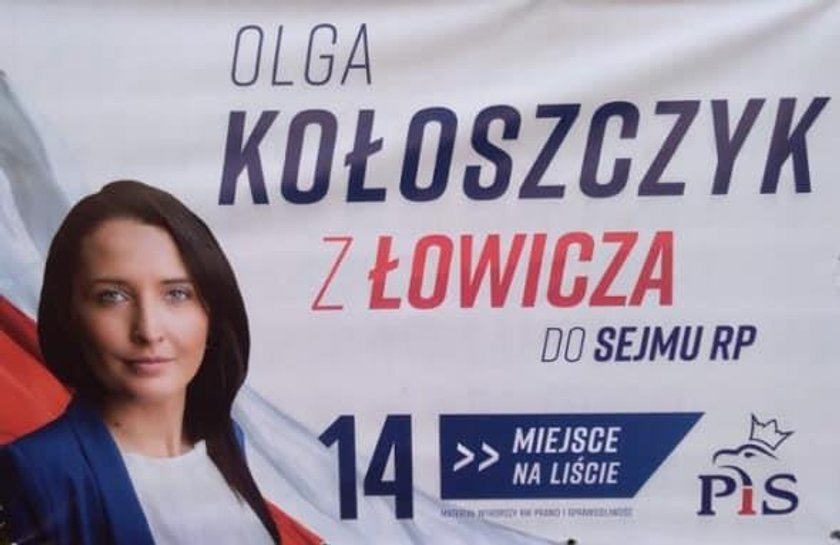 Billboardy Olgi Kołoszczyk