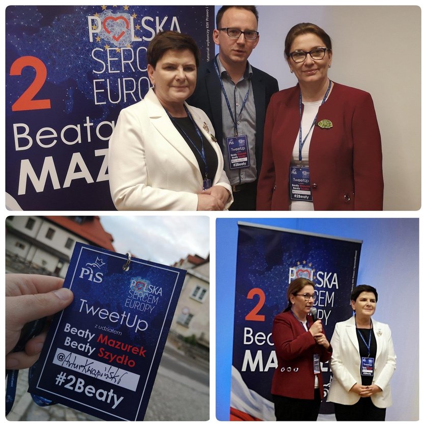 Beata Szydło i Beata Mazurek z pijanym kierowcą