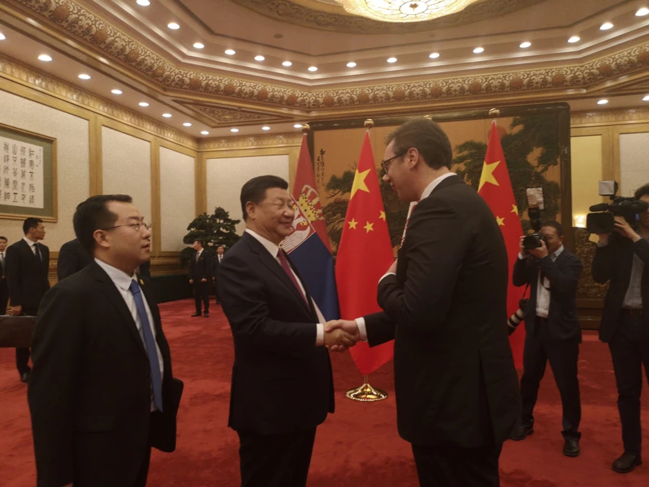 Si Đinping i Aleksandar Vučić