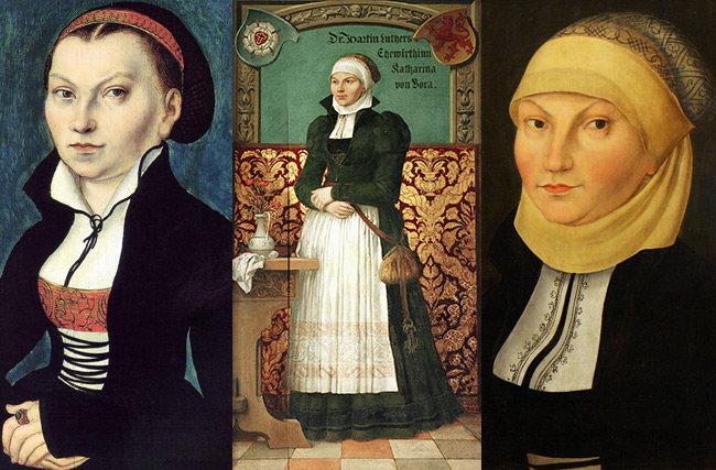 Portrety Katarzyny von Bora autorstwa Lucasa Cranacha domena publiczna