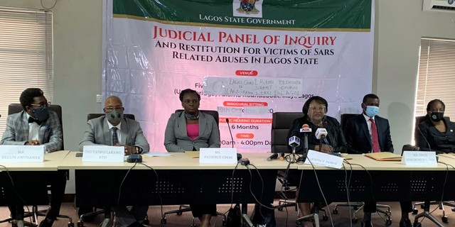 Lagos Judicial Panel receives autopsy reports of 99 persons killed during #EndSARS protests in the state (Arise news)
