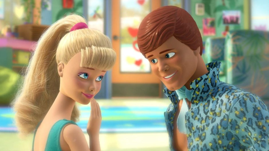 Barbie i Ken w filmie "Toy Story 3"