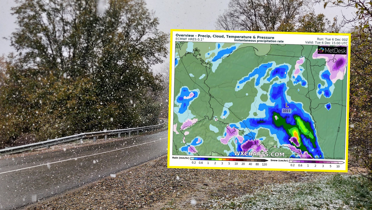 Pogoda na dziś, 6 grudnia. Aura pokaże swoje wyjątkowo nieprzyjemne oblicze