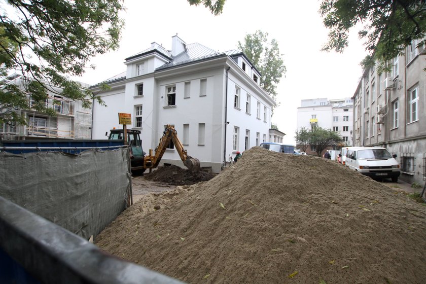 Pożar zabytkowej willi