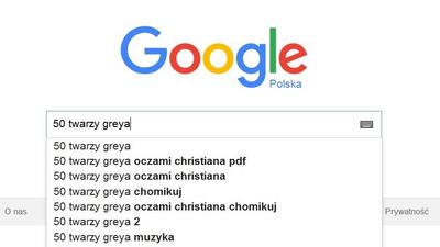 Google 50 twarzy greya