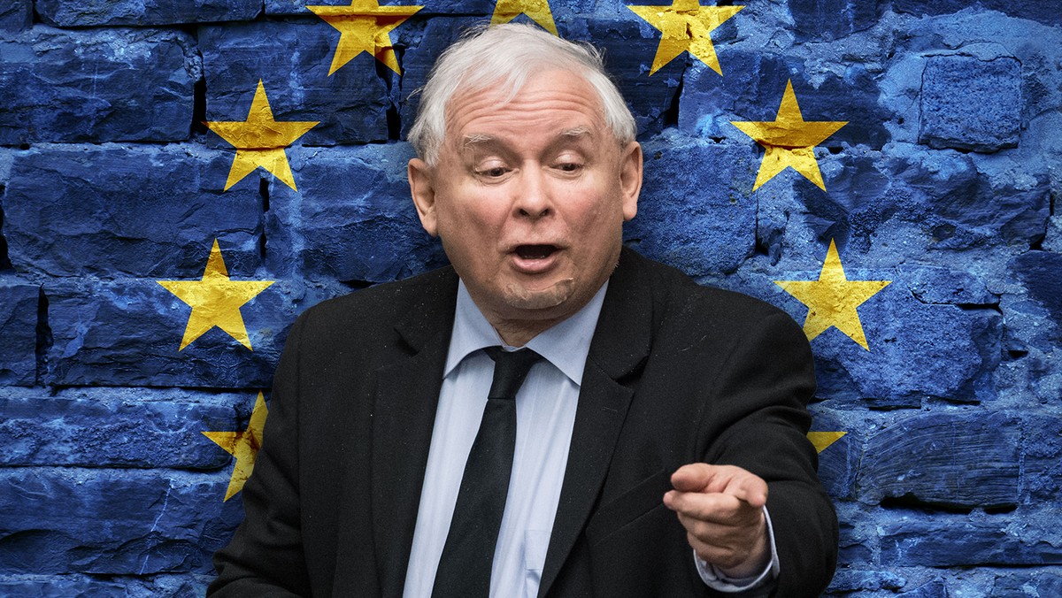 Jarosław Kaczyński na wojnie z UE