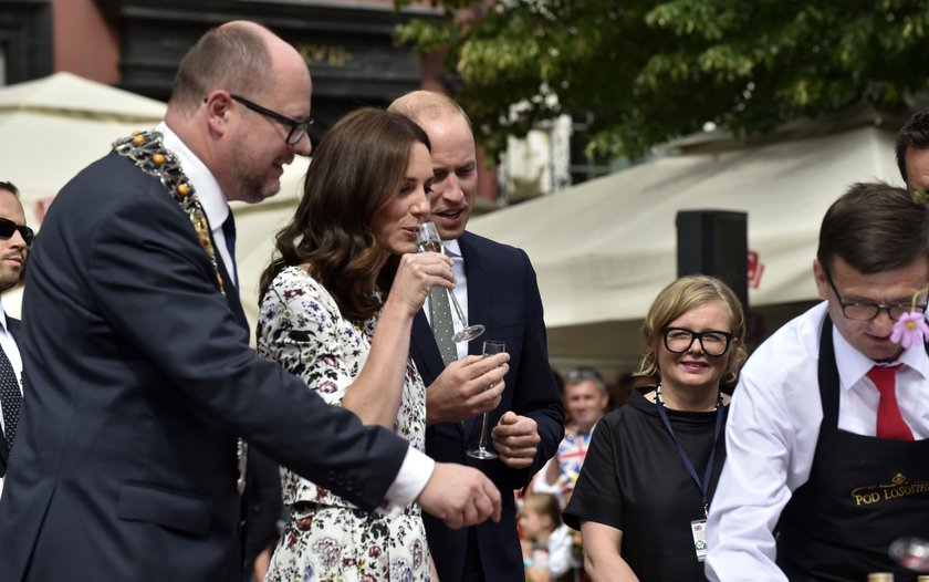 William i Kate w Polsce