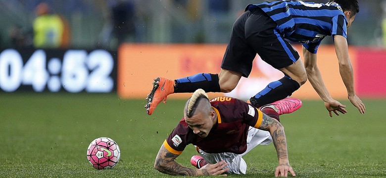 Liga włoska: Szczęsny skapitulował. Roma zremisowała z Interem