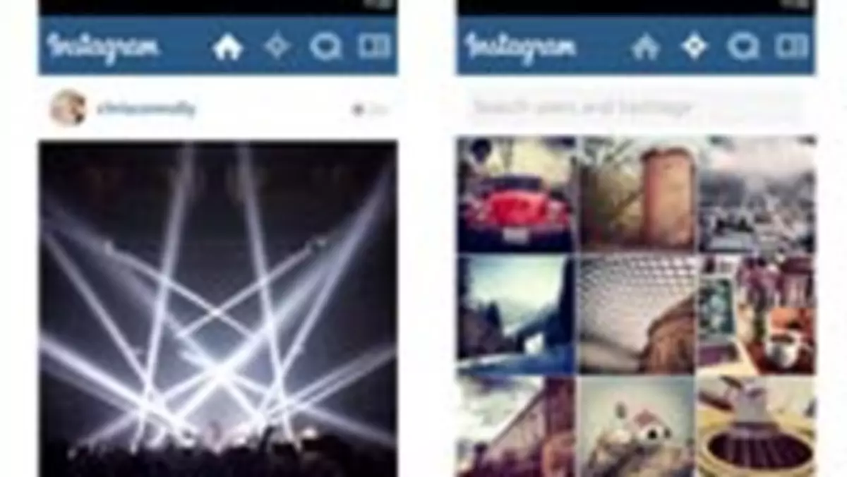 Instagram na Windows Phone w końcu zaczyna przypominać... Instagram