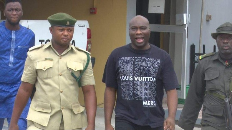 Mompha, has been on trial after the EFCC took him into custody as he tried to make his way to board a flight from the Nnamdi Azikiwe International Airport in Abuja to Dubai. [EFCC/Facebook]