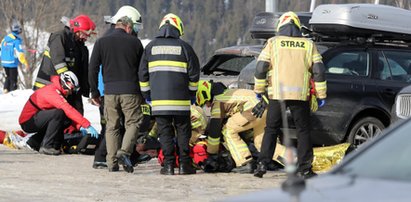 Tragedia w czasie wichury! Zerwany dach spadł na ludzi