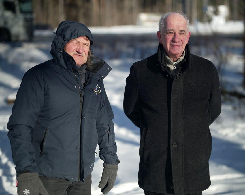 Rein Klaar (levo) i Jan Krinal su poslati da rade u kratkim intervalima na krovu reaktora tri | Foto: BBC