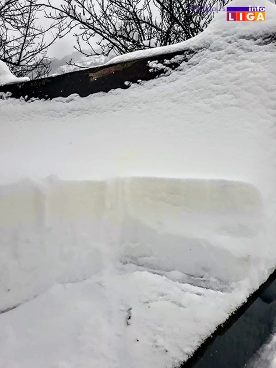 Žuti sneg u Ivanjici