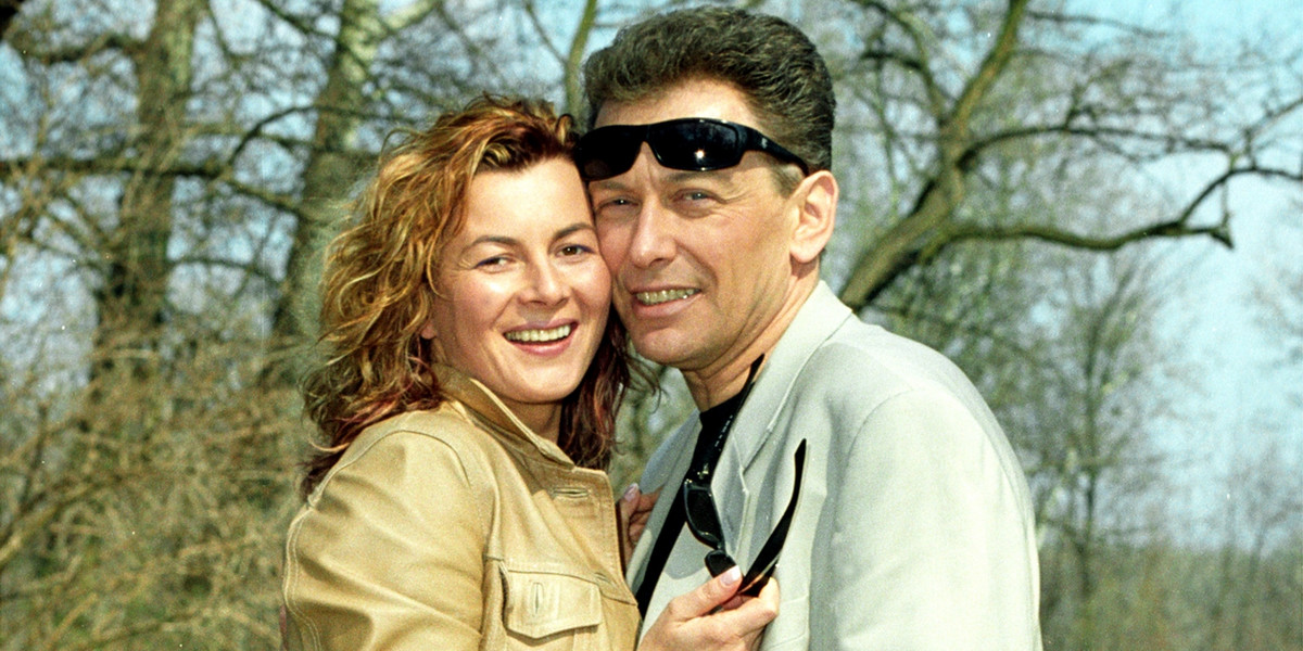 Jacek Borkowski z żoną Magdaleną