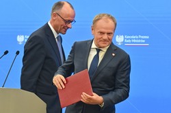 Niemiecka gazeta: Tusk i Merz podważają wielkie europejskie osiągnięcie