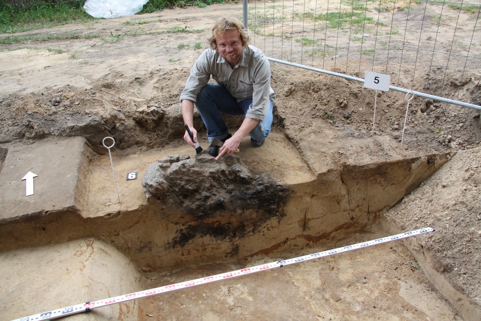 Odkrycie osady hutniczej pod Warszawą. Fot. Tomasz Kołomański materiały prasowe 6