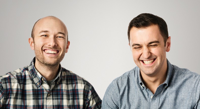 Lyft's founders, Logan Green and John Zimmer.