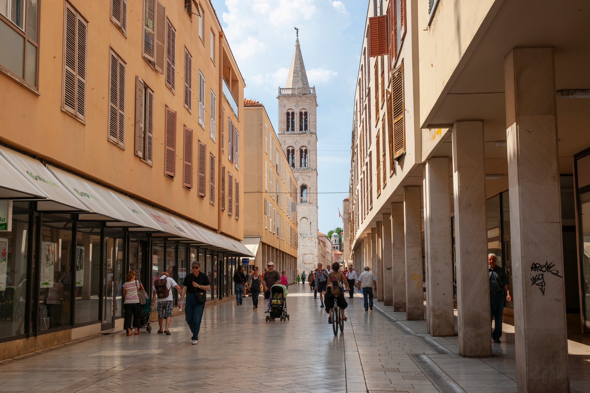 Zadar je obľúbeným chorvátskym letoviskom (ilustračné foto).