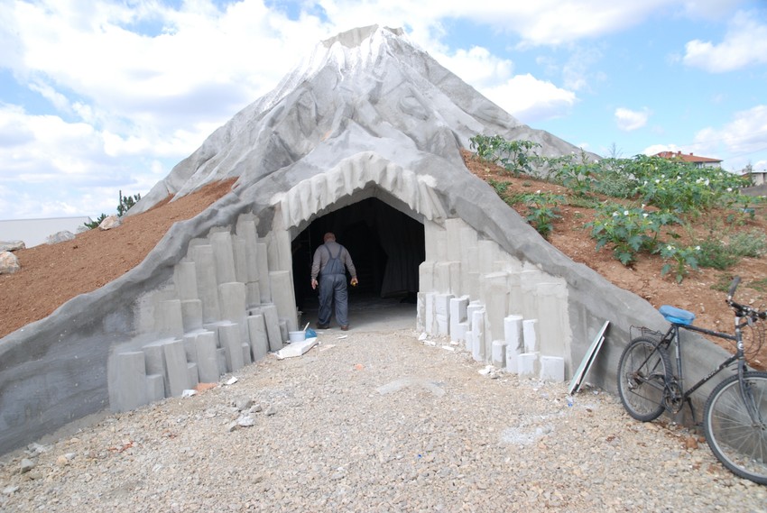 Izgradnja vulkana u Prirodnjačkom muzeju