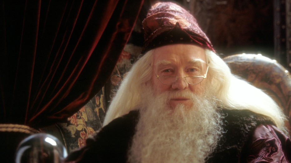 Richard Harris a 2001-es Harry Potter és a Bölcsek Köve című filmben / Fotó: Northfoto