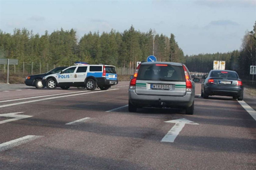 Pościg za bandytą w Szwecji. Twardziele ze szwedzkiej policji