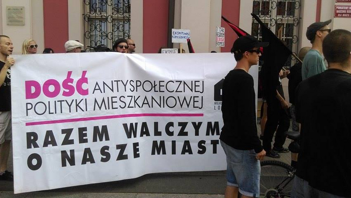 Pikieta przed Urzędem Miasta Poznania. "Stop brutalnym eksmisjom"