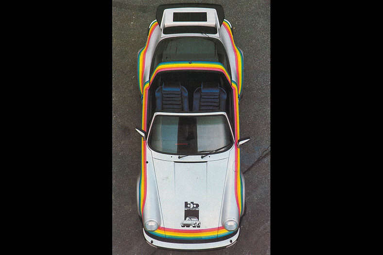 Porsche 911 Turbo Targa – w kolorach tęczy