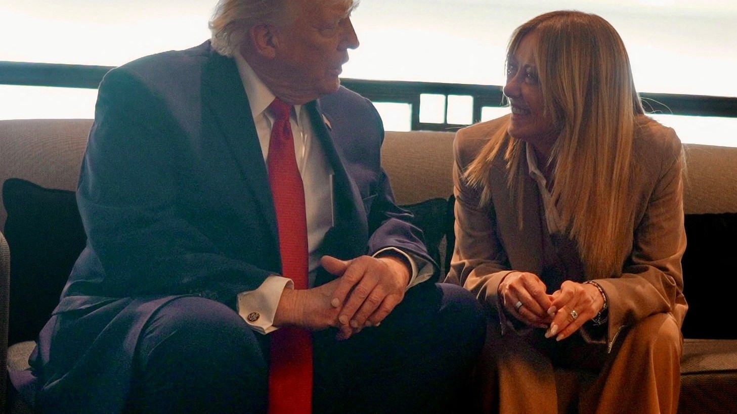 Trump a Meloni na samite G7