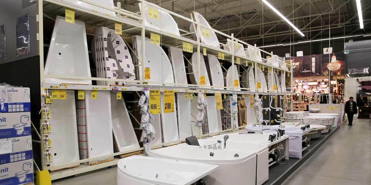 Urząd przygląda się firmom, które handlują na rynku wyposażenia łazienek.
