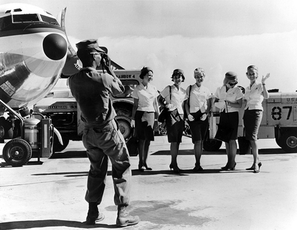 Stewardesy Pan Am w 1960 roku