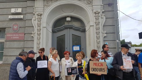 Protest w Gdańsku / zdj. Piotr Olejarczyk