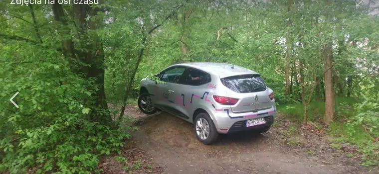 „Bardzo chciałbym umieć latać, ale nie umiem". Tak klient zaparkował „Traficara”