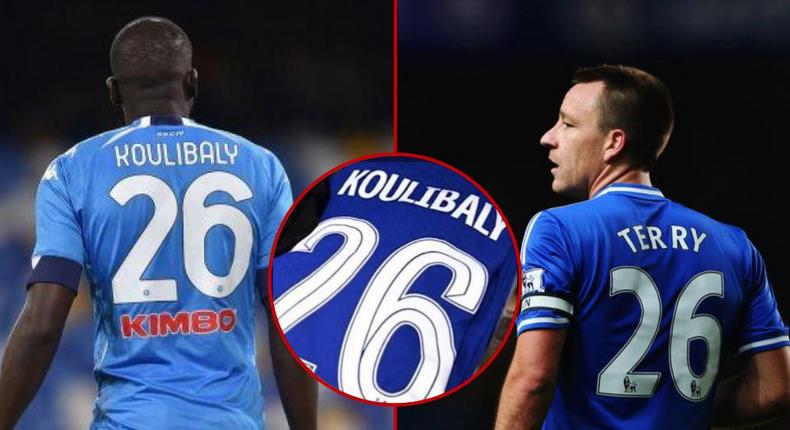 Kalidou Koulibaly asked for and got John Terry's permission to wear the iconic number 26 at Chelsea