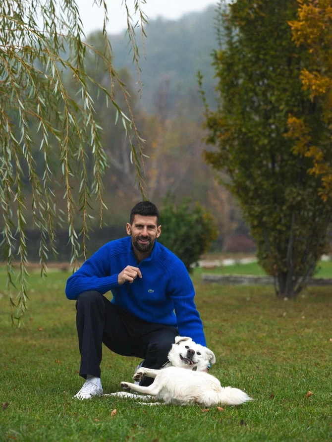 Novak Đoković na Kosmaju 