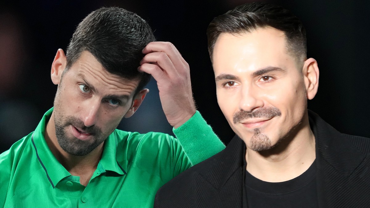 Bojan Bijelić i Novak Đoković